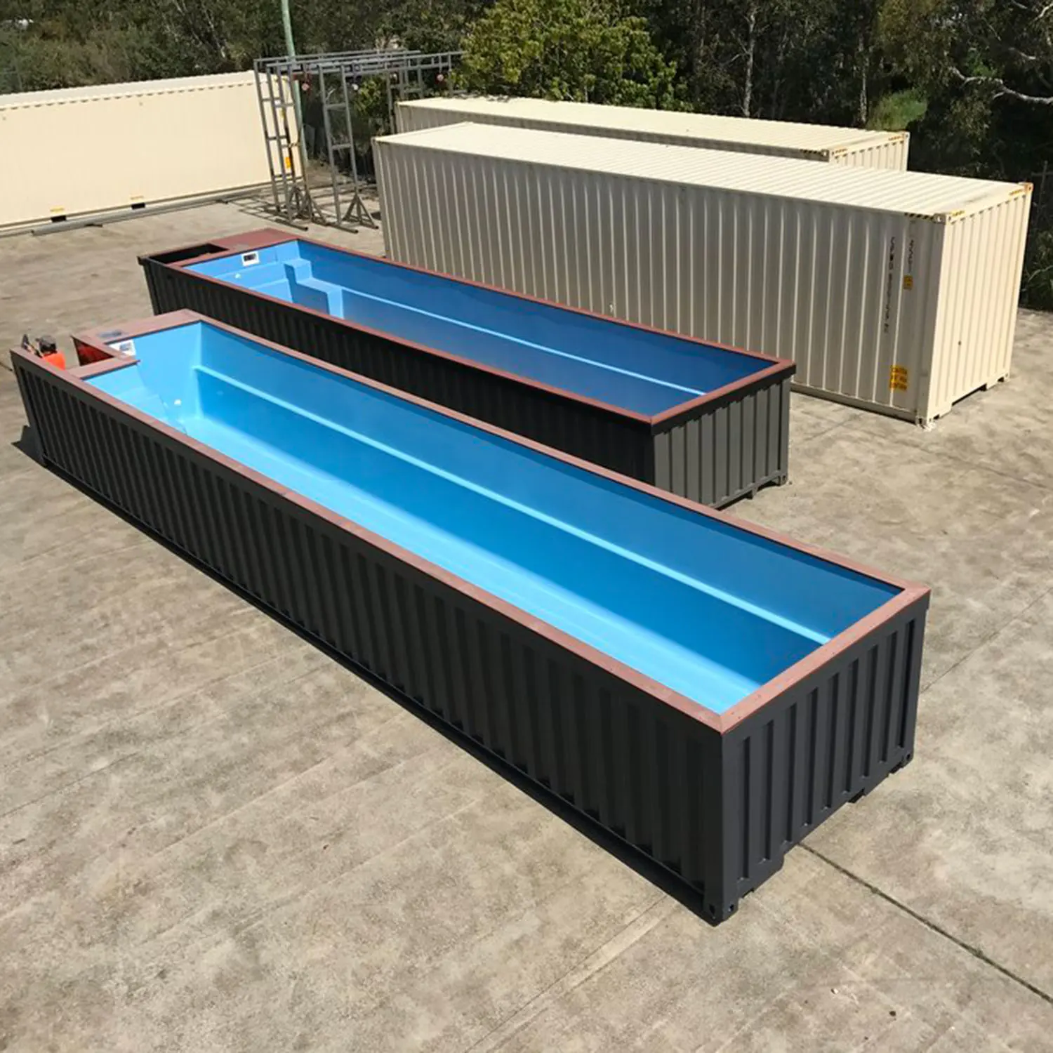 Spa Wellness Retreat - Compact 20ft Prefab Container Spa Pool