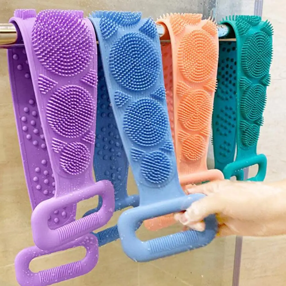 Dry Brush Body - Body Sponge Silicone Brushes Bath Towels