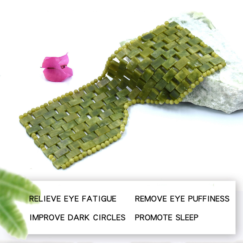 Jade Eye Mask Facial Massager  - đánh giá và giá Jade Roller Stone
