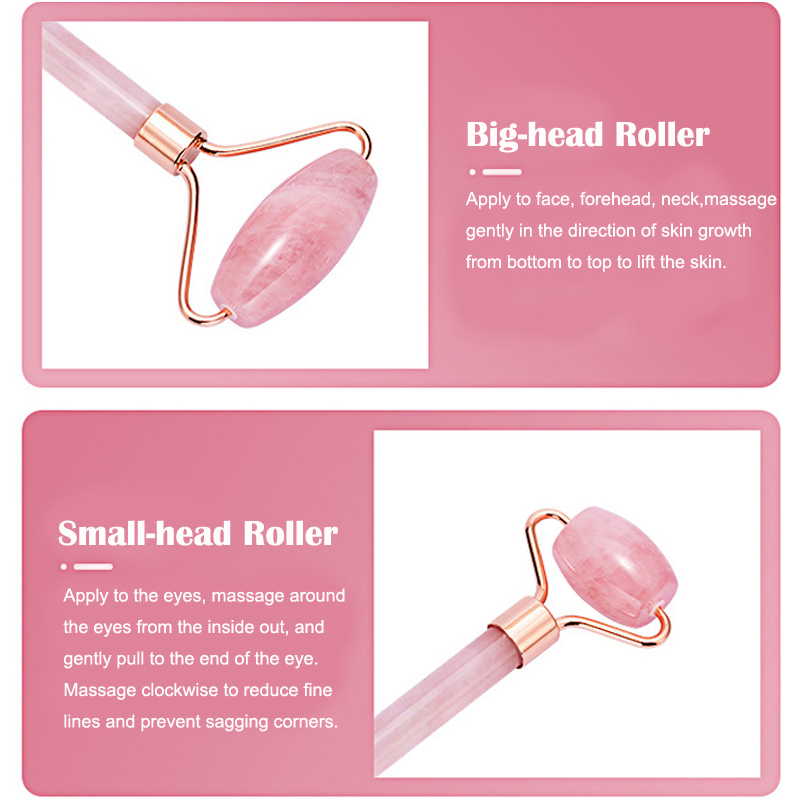 Thạch Anh Hồng Thiên Nhiên Ngọ - đánh giá và giá Jade Roller Stone