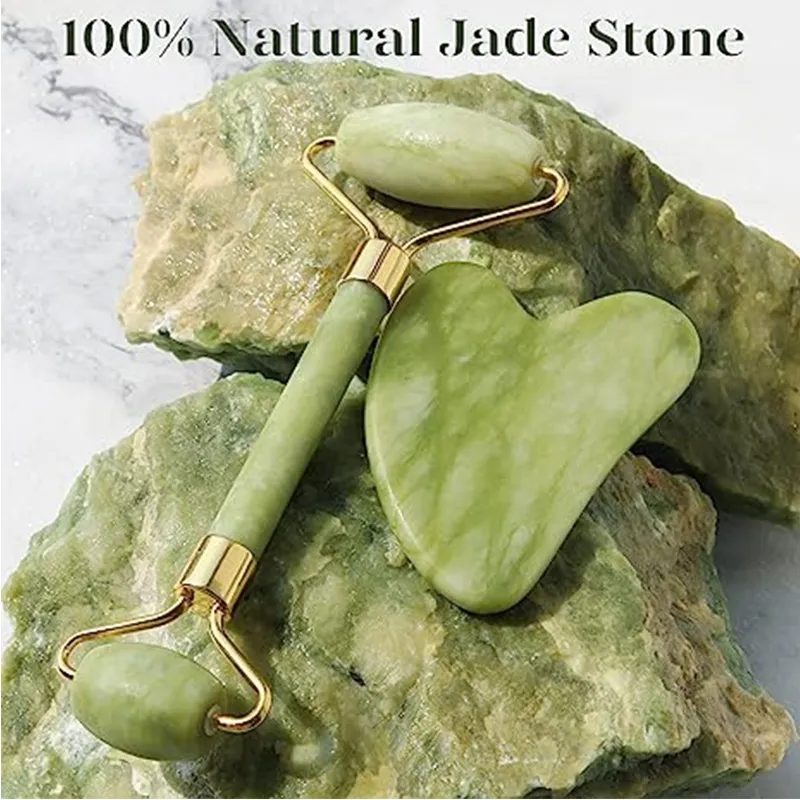 Natural Jade Roller Gua Sha Ma - đánh giá và giá Jade Roller Stone