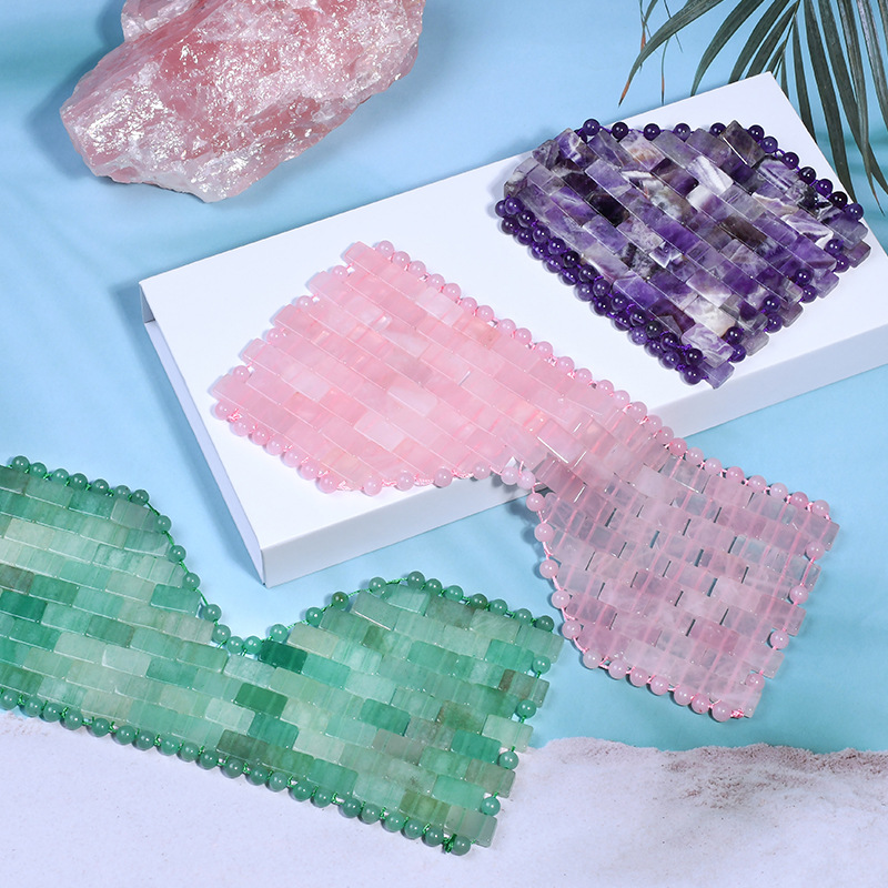Natural Rose Quartz Jade Eye M - đánh giá và giá Jade Roller Stone